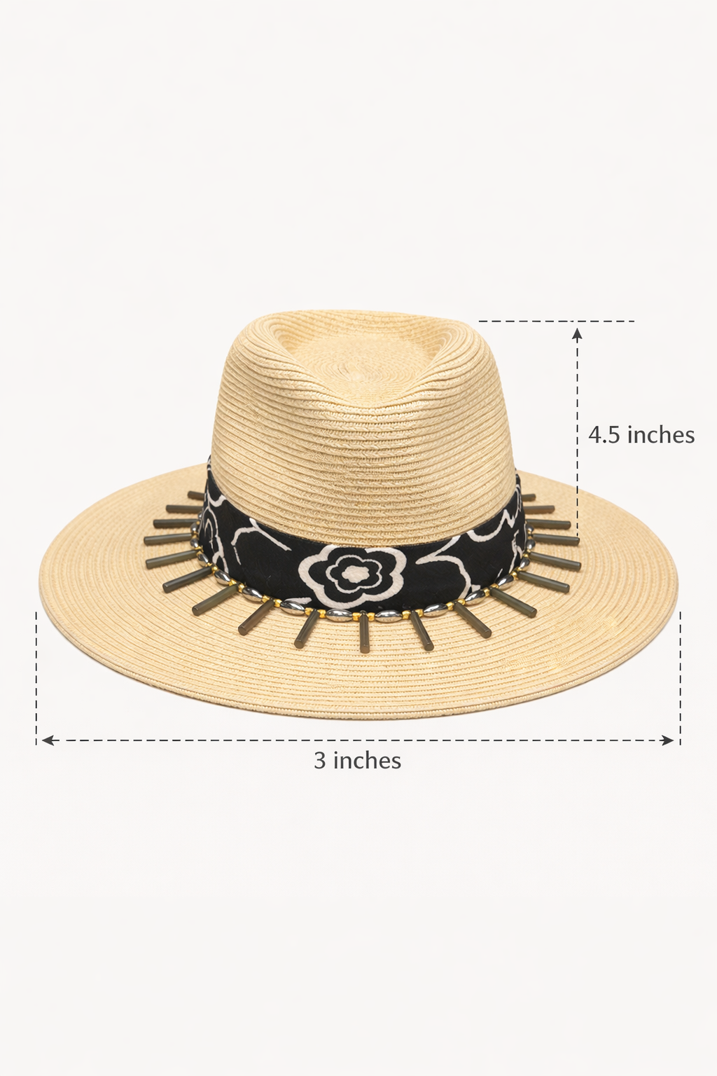 First Class — handcrafted straw fedora by Left Turn Hat Co, lifestyle shot