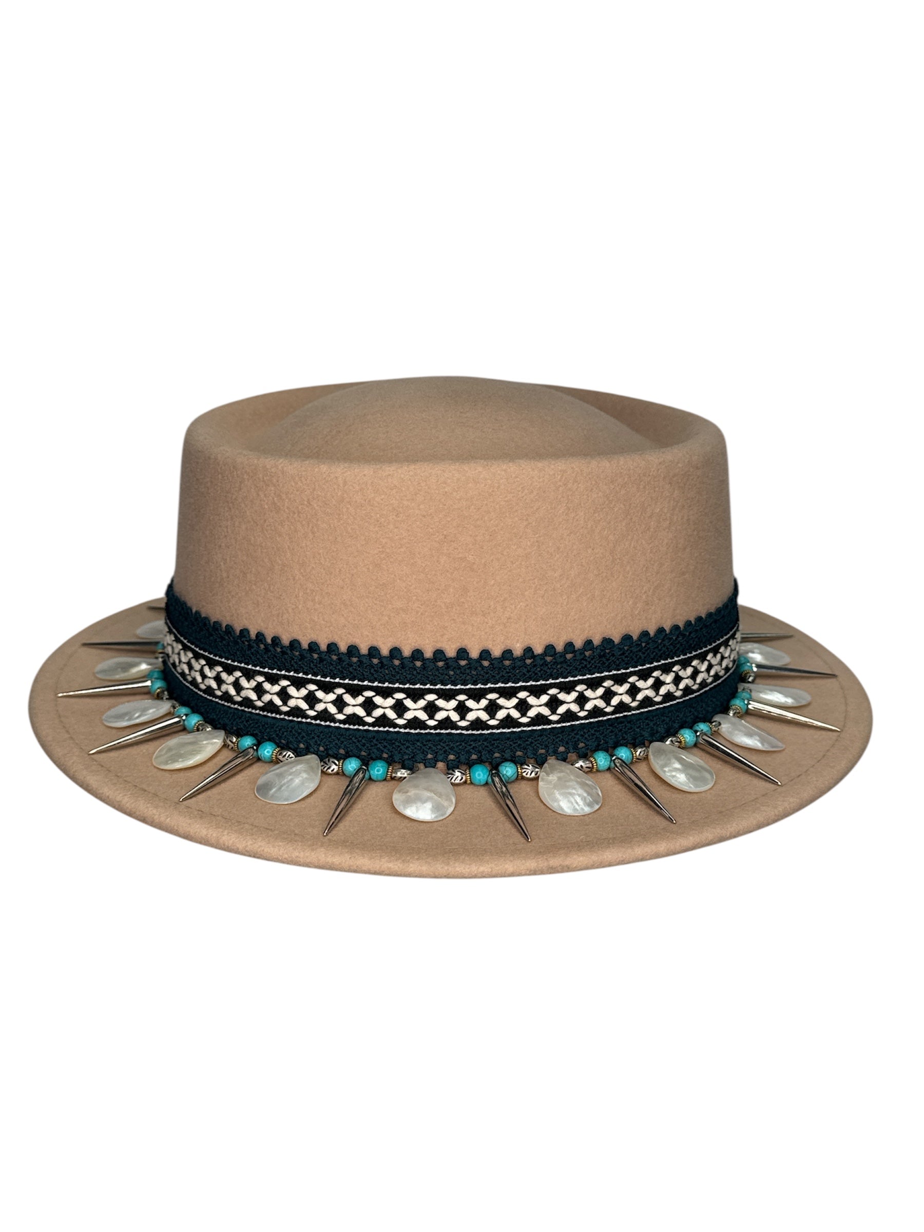 I Got That! — wool felt fedora by Left Turn Hat Co, alternate angle