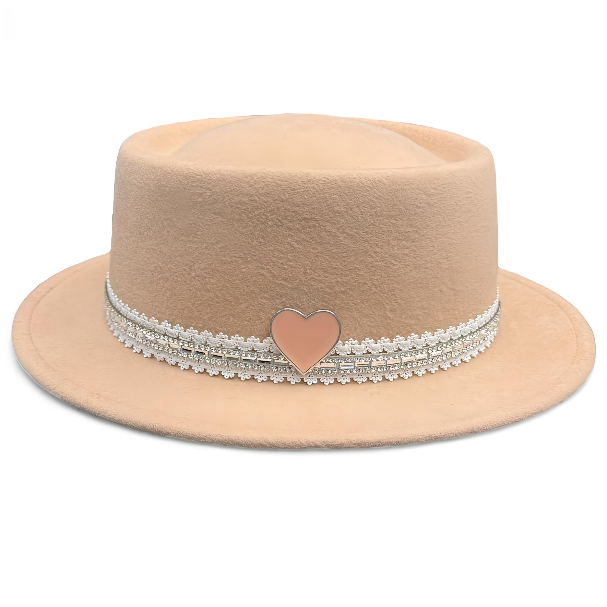 All In — wool felt fedora by Left Turn Hat Co, side profile