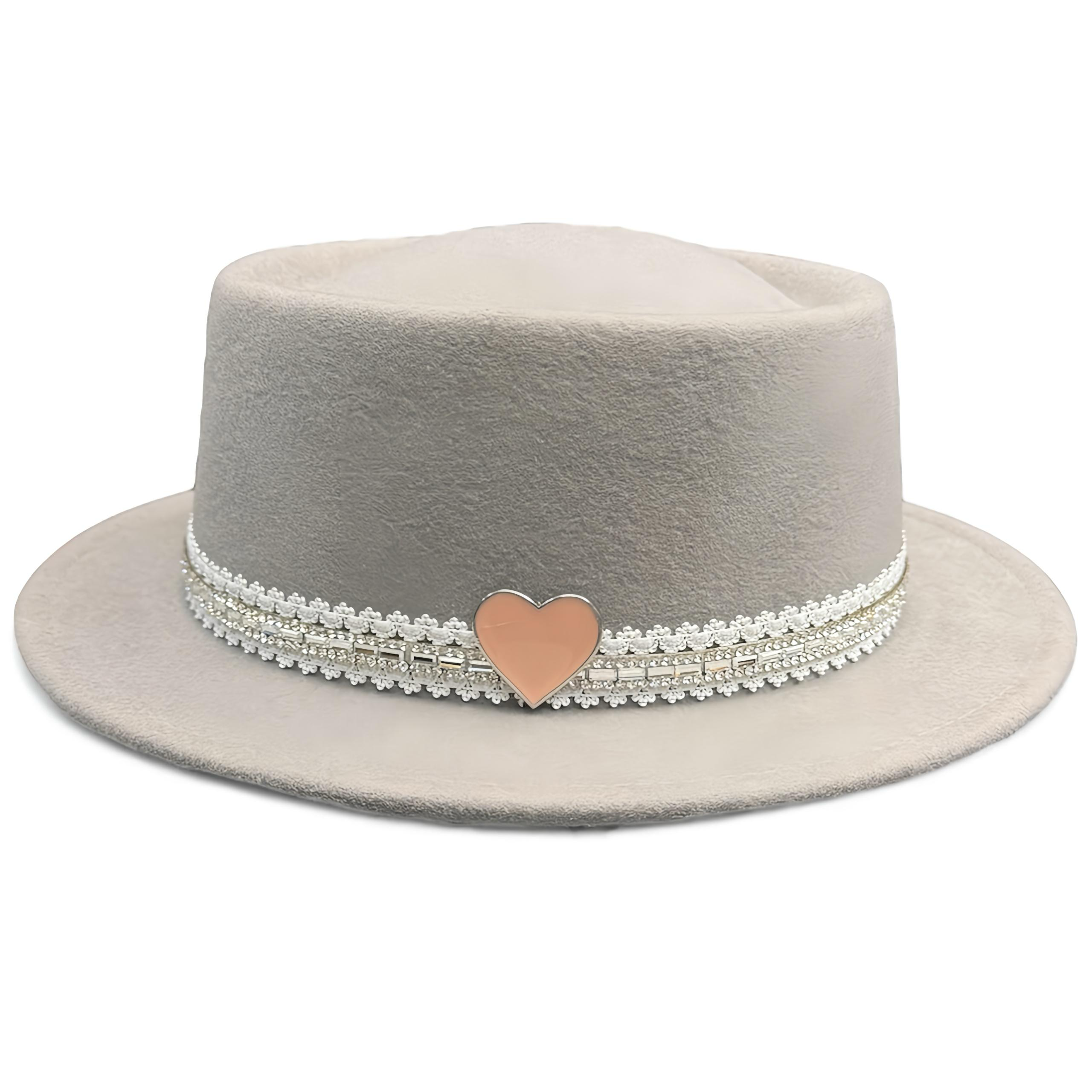 All In — wool felt fedora by Left Turn Hat Co, band detail close-up