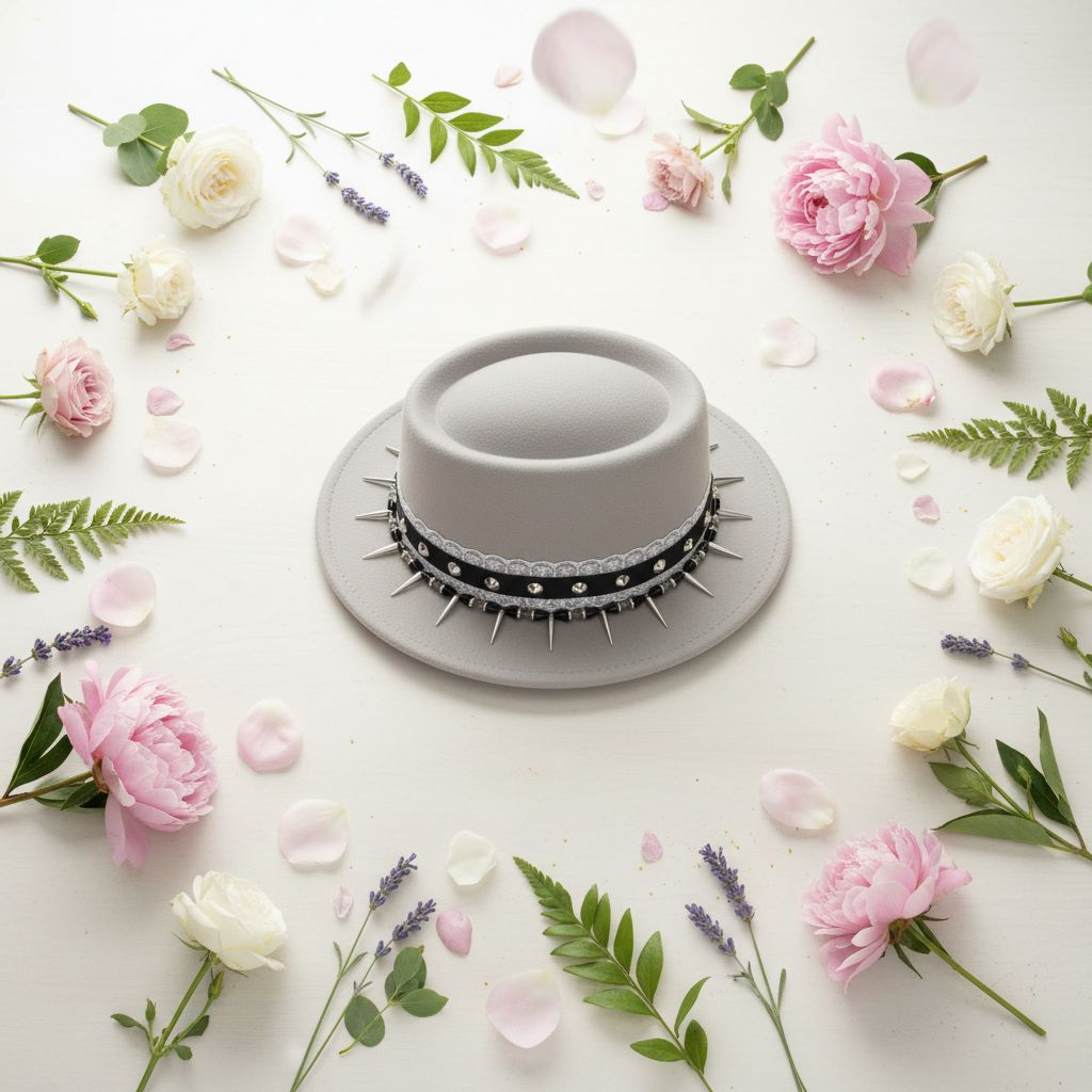 Wild Card — wool felt fedora by Left Turn Hat Co, alternate angle