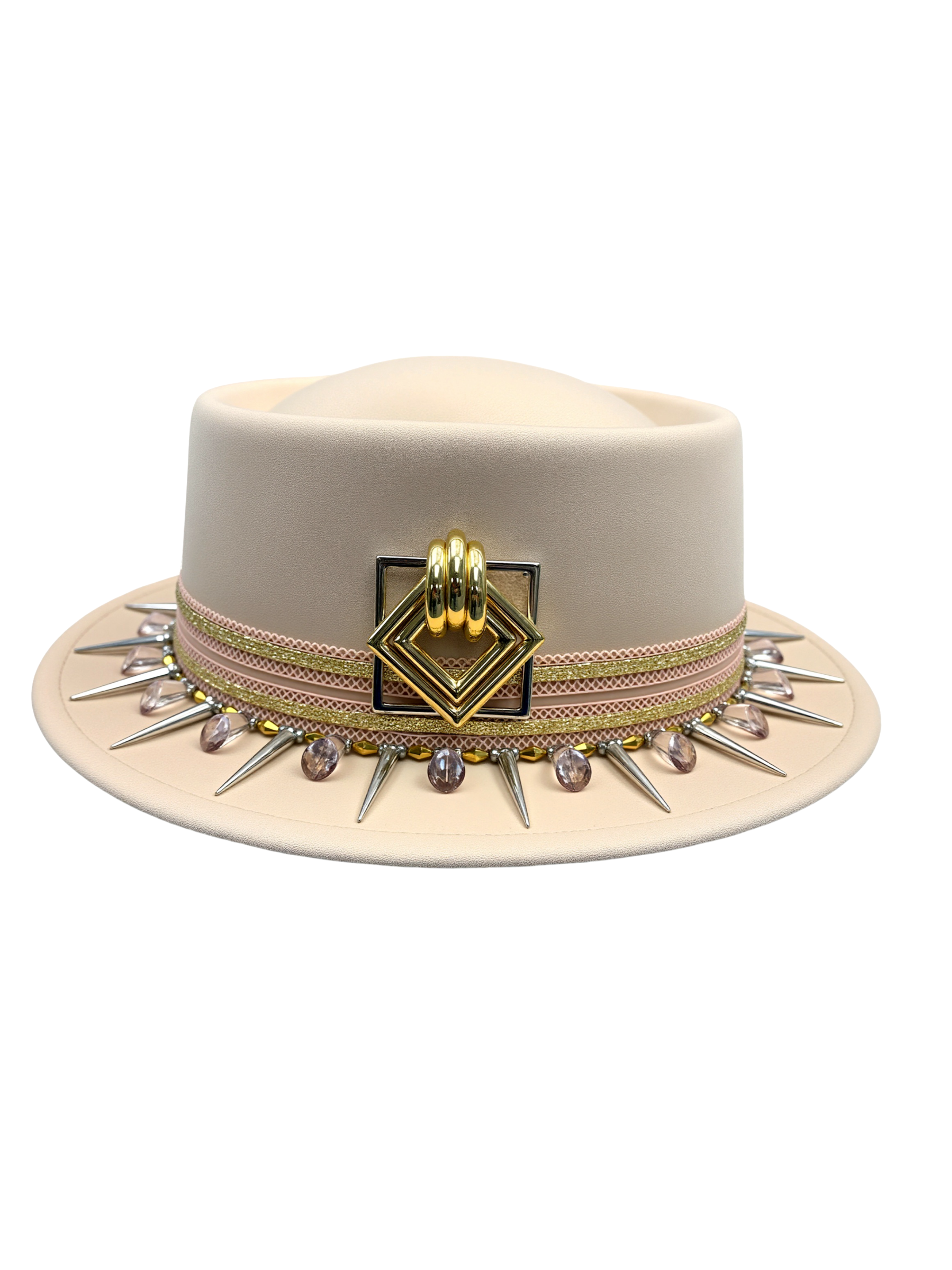 Light Up The Night — wool felt fedora by Left Turn Hat Co, styled on model