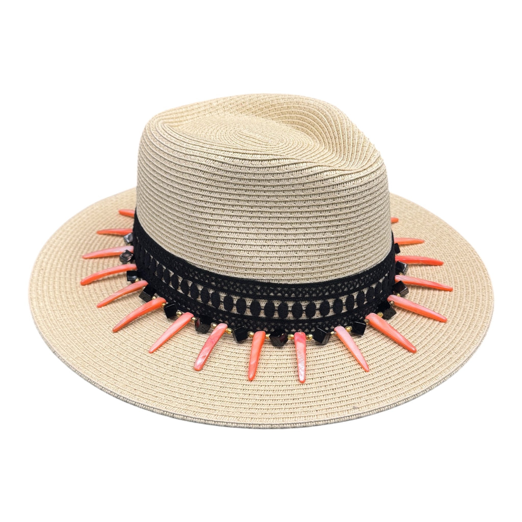 Handle With Attitude — wool felt fedora by Left Turn Hat Co, side profile